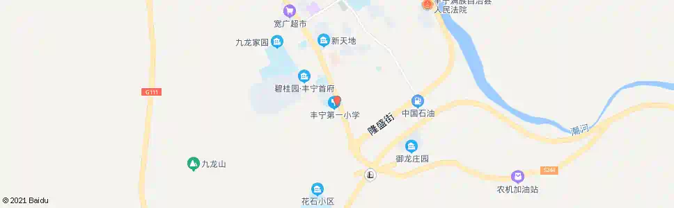 承德丰宁一小_公交站地图_承德公交_妙搜公交查询2025