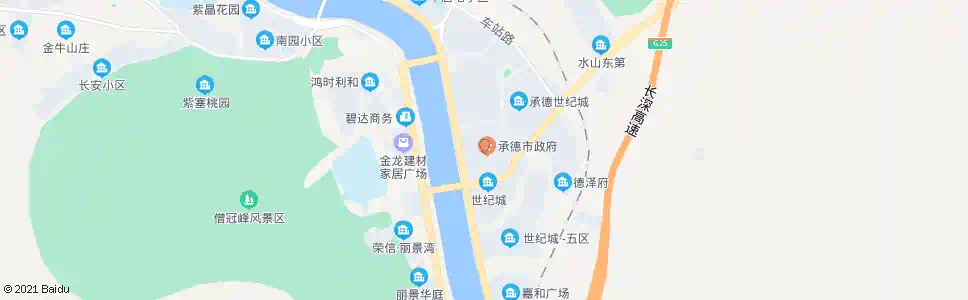 承德行政中心_公交站地图_承德公交_妙搜公交查询2025