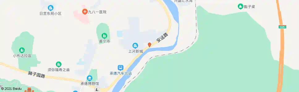 承德二道河子_公交站地图_承德公交_妙搜公交查询2025