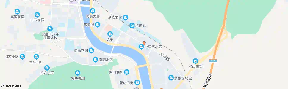 承德中居宅_公交站地图_承德公交_妙搜公交查询2025