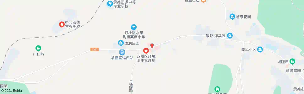 承德高庙东_公交站地图_承德公交_妙搜公交查询2025