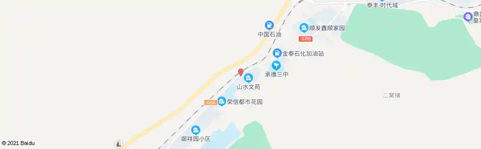 承德山水文苑_公交站地图_承德公交_妙搜公交查询2025