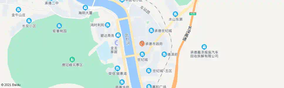 承德镇政府_公交站地图_承德公交_妙搜公交查询2025