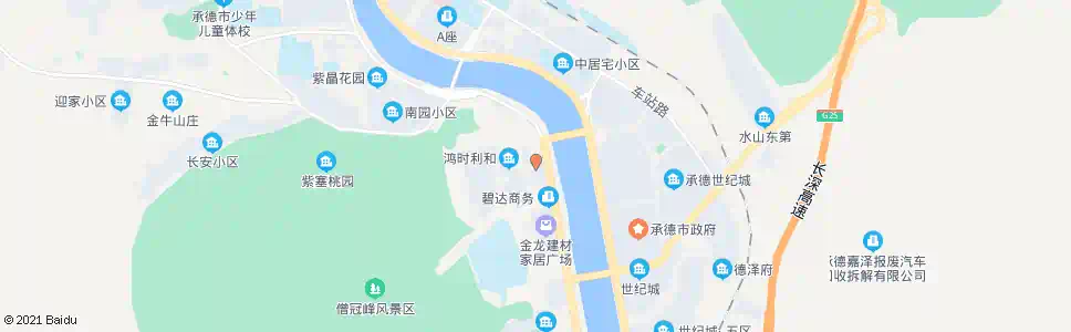 承德中西药厂_公交站地图_承德公交_妙搜公交查询2025