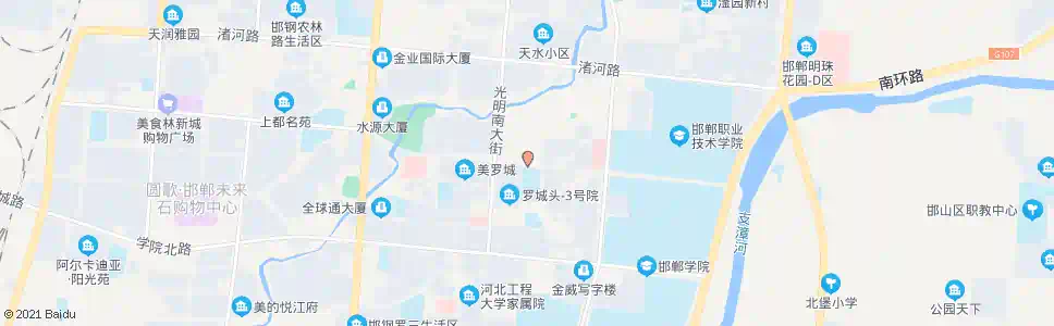 邯郸市十八中学_公交站地图_邯郸公交_妙搜公交查询2025