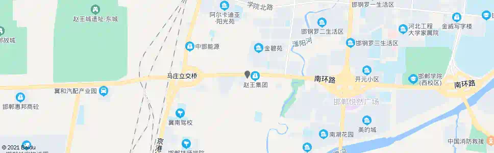 邯郸赵王酒业_公交站地图_邯郸公交_妙搜公交查询2025