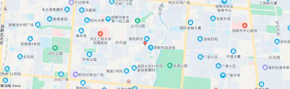 邯郸煤指家属院_公交站地图_邯郸公交_妙搜公交查询2025