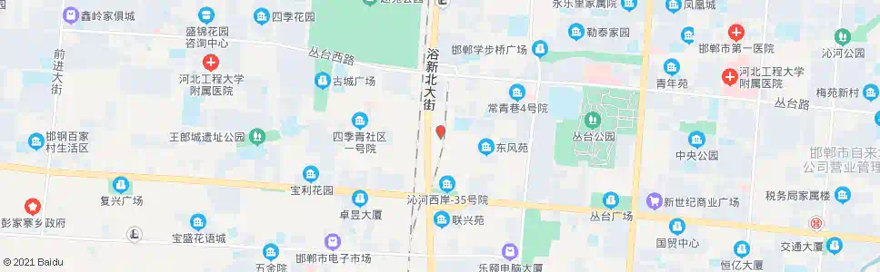 邯郸北货场_公交站地图_邯郸公交_妙搜公交查询2025
