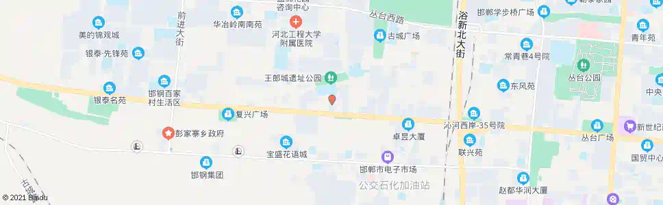 邯郸华联总公司_公交站地图_邯郸公交_妙搜公交查询2025