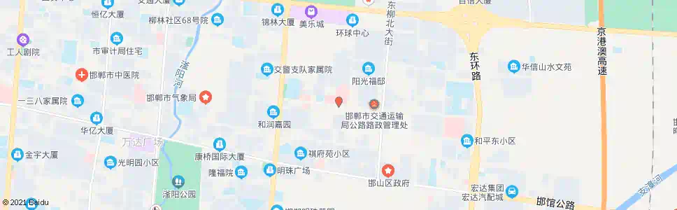 邯郸第六医院_公交站地图_邯郸公交_妙搜公交查询2025