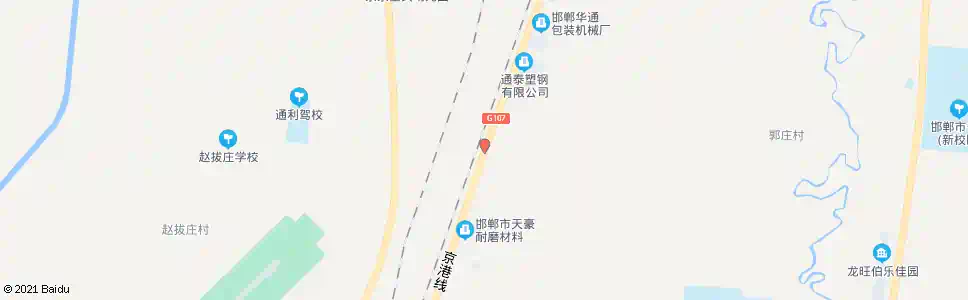 邯郸南张庄_公交站地图_邯郸公交_妙搜公交查询2025