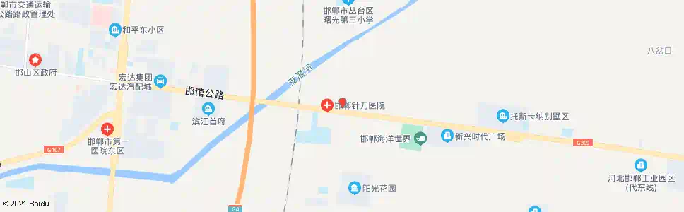 邯郸赵张策_公交站地图_邯郸公交_妙搜公交查询2025