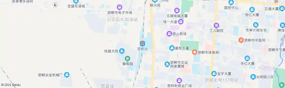 邯郸院上策_公交站地图_邯郸公交_妙搜公交查询2025