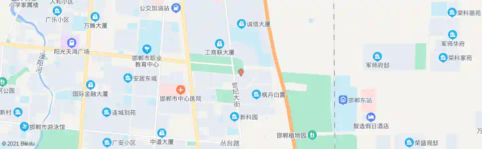 邯郸鑫域国际_公交站地图_邯郸公交_妙搜公交查询2025