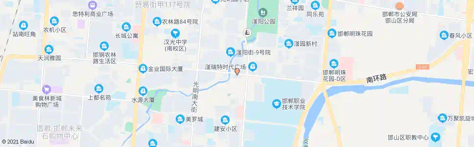 邯郸市政管理处_公交站地图_邯郸公交_妙搜公交查询2025