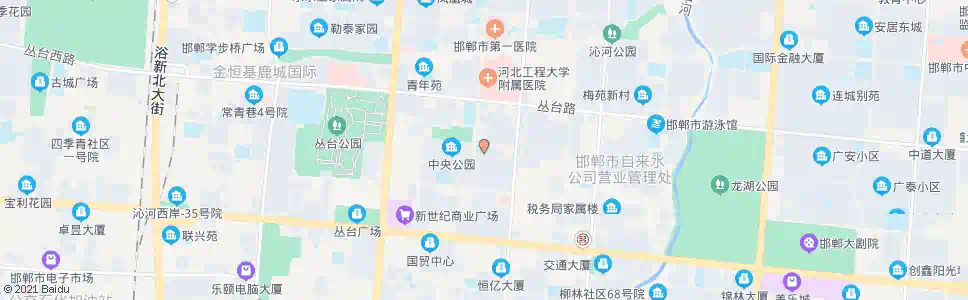 邯郸曙光路小学_公交站地图_邯郸公交_妙搜公交查询2025