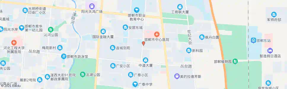 邯郸政和小区西门_公交站地图_邯郸公交_妙搜公交查询2025