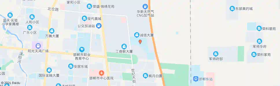 邯郸第四中学_公交站地图_邯郸公交_妙搜公交查询2025