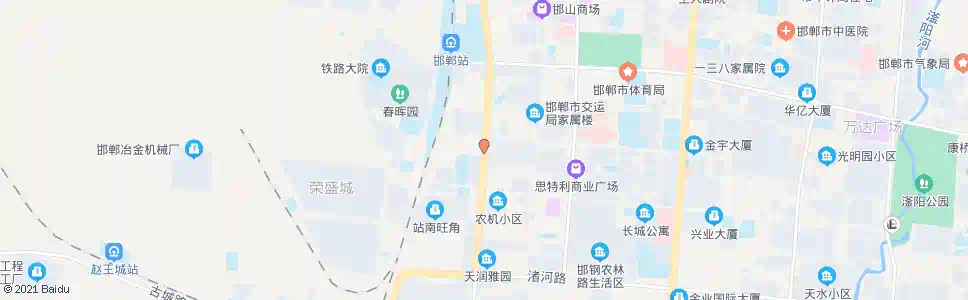 邯郸浴新大街贸易路口_公交站地图_邯郸公交_妙搜公交查询2025