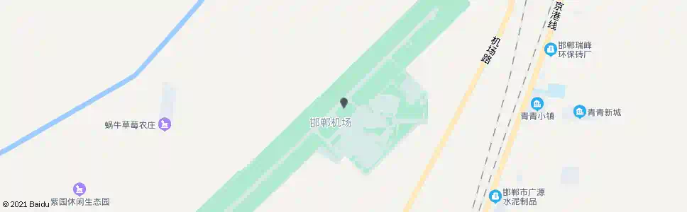 邯郸机场路口_公交站地图_邯郸公交_妙搜公交查询2025