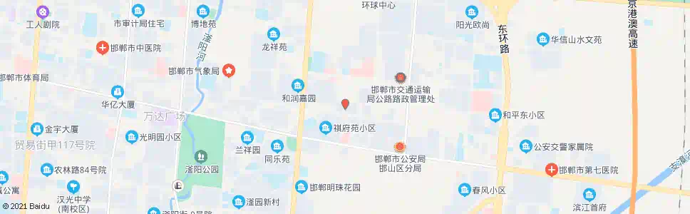 邯郸地铁沁园小区_公交站地图_邯郸公交_妙搜公交查询2025