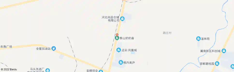 邯郸木鼻_公交站地图_邯郸公交_妙搜公交查询2025