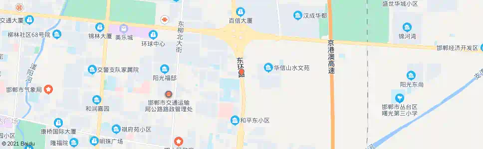 邯郸市残联_公交站地图_邯郸公交_妙搜公交查询2025