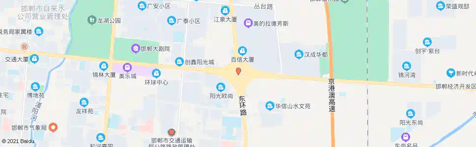邯郸人民路东环路口_公交站地图_邯郸公交_妙搜公交查询2025