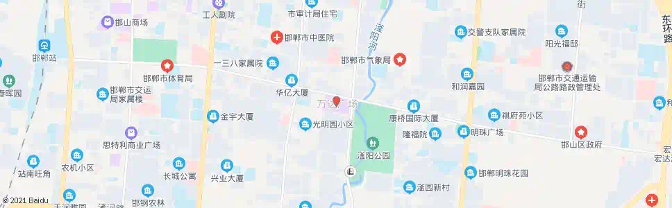 邯郸万达_公交站地图_邯郸公交_妙搜公交查询2025