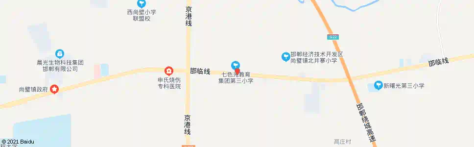 邯郸南井寨_公交站地图_邯郸公交_妙搜公交查询2025