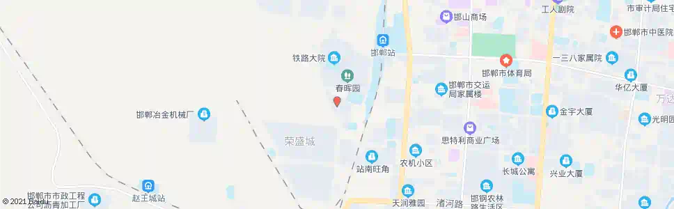 邯郸玉铁苑小区_公交站地图_邯郸公交_妙搜公交查询2025