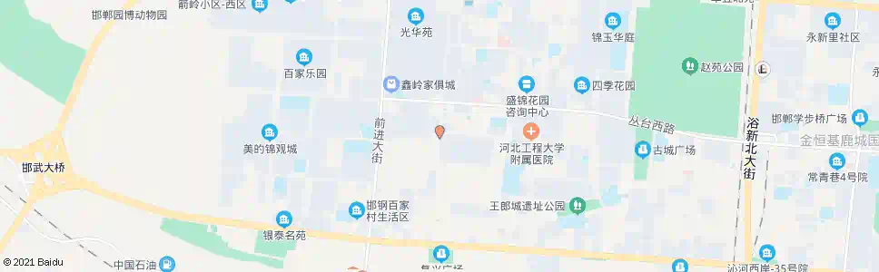 邯郸复兴商贸城_公交站地图_邯郸公交_妙搜公交查询2025