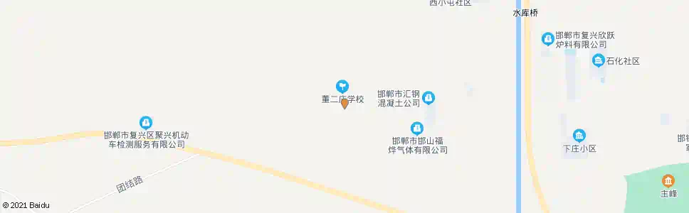 邯郸董二庄村_公交站地图_邯郸公交_妙搜公交查询2025