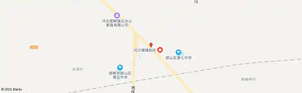 邯郸朱冀庄_公交站地图_邯郸公交_妙搜公交查询2025