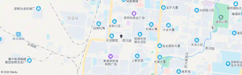 邯郸渚河路口_公交站地图_邯郸公交_妙搜公交查询2025