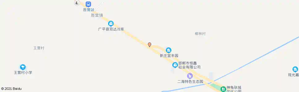 邯郸油坊_公交站地图_邯郸公交_妙搜公交查询2025