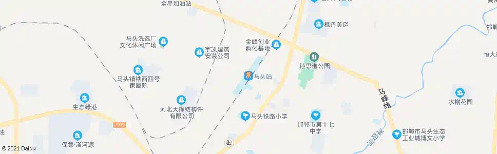 邯郸马头建行_公交站地图_邯郸公交_妙搜公交查询2025