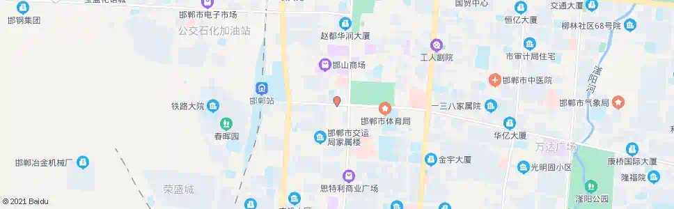 邯郸陵西街陵园路口_公交站地图_邯郸公交_妙搜公交查询2025