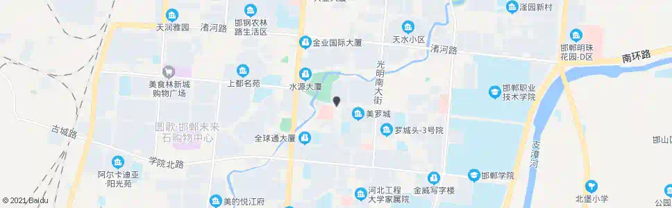 邯郸职工疗养院_公交站地图_邯郸公交_妙搜公交查询2025