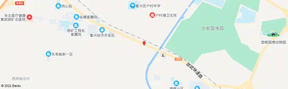 邯郸户村_公交站地图_邯郸公交_妙搜公交查询2025