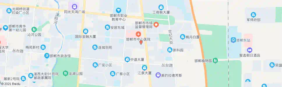 邯郸政和小区_公交站地图_邯郸公交_妙搜公交查询2025