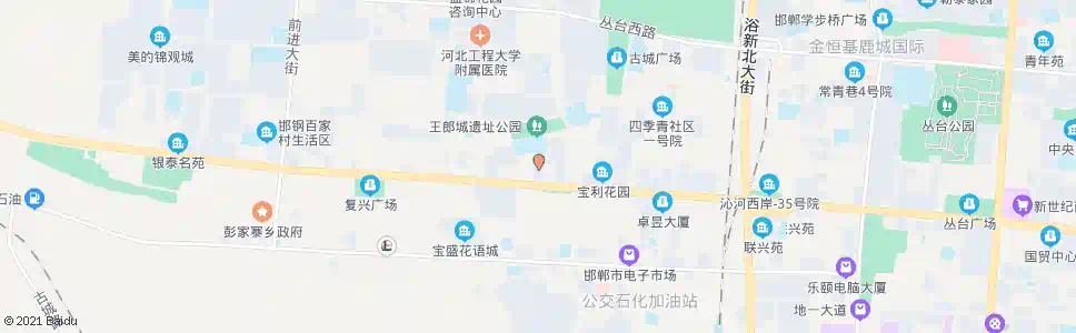 邯郸公交一公司_公交站地图_邯郸公交_妙搜公交查询2025