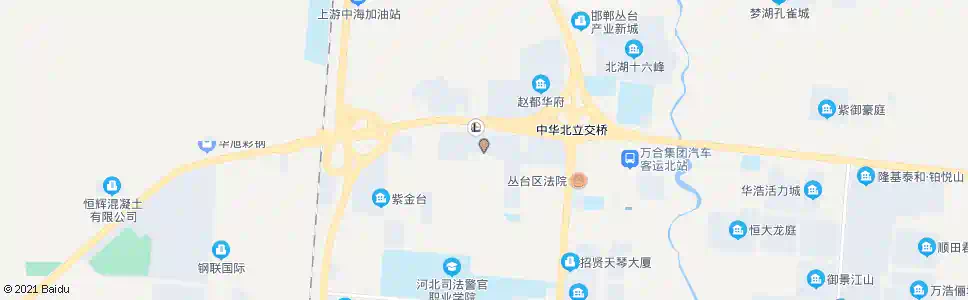 邯郸北海庄园_公交站地图_邯郸公交_妙搜公交查询2025