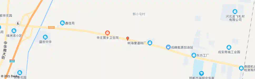 邯郸郭小屯_公交站地图_邯郸公交_妙搜公交查询2025