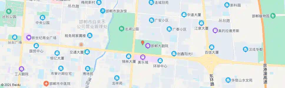 邯郸博物馆_公交站地图_邯郸公交_妙搜公交查询2025