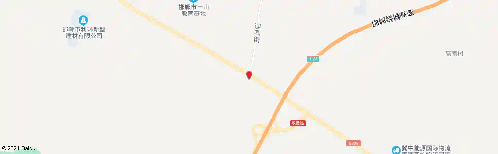 邯郸工程路口_公交站地图_邯郸公交_妙搜公交查询2025