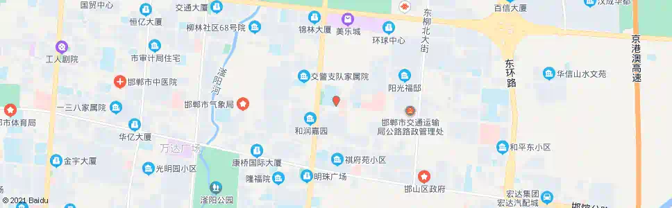 邯郸爱眼医院_公交站地图_邯郸公交_妙搜公交查询2025