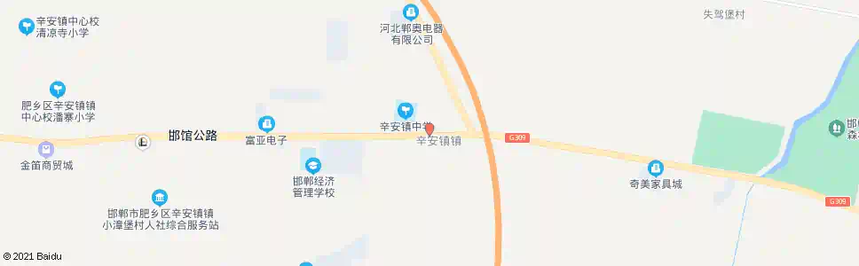 邯郸辛安镇_公交站地图_邯郸公交_妙搜公交查询2025