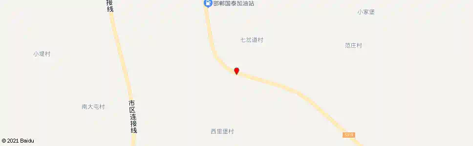 邯郸七岔道_公交站地图_邯郸公交_妙搜公交查询2025