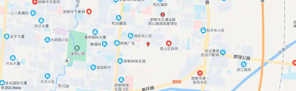 邯郸县一中_公交站地图_邯郸公交_妙搜公交查询2025